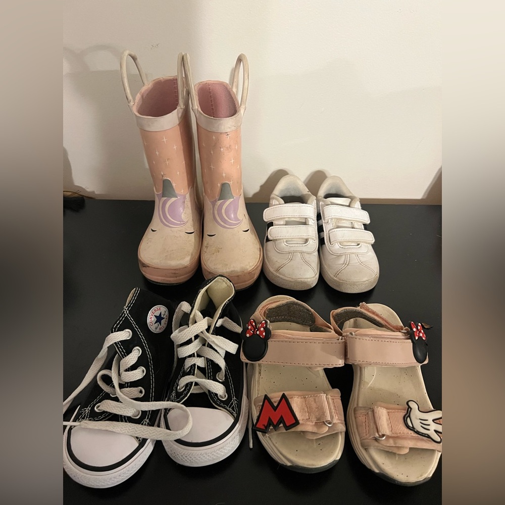 Toddler girl shoe lot!